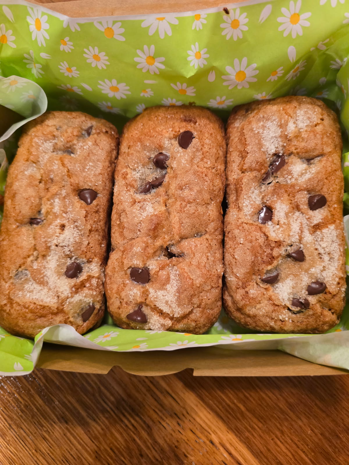 Chocolate Chip Muffin Loaf