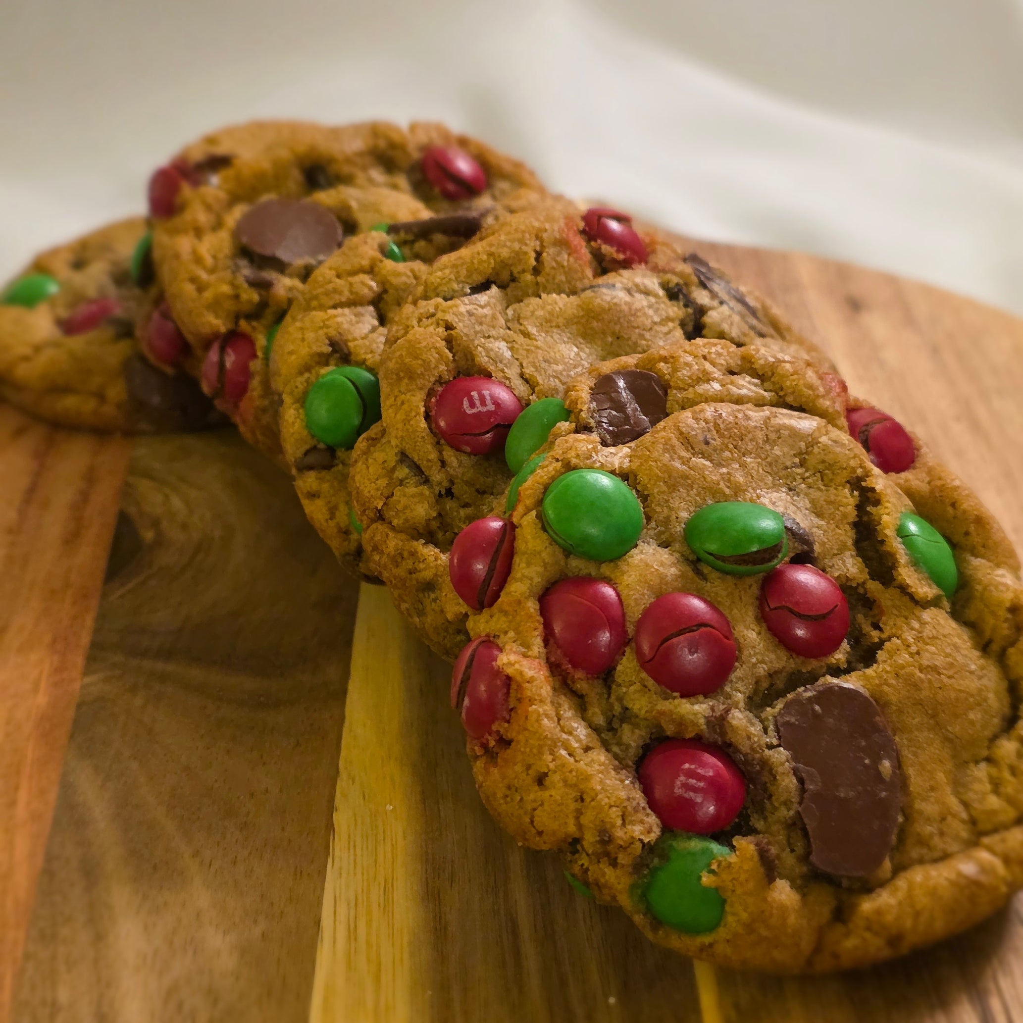 Holiday Chocolate Chunk Cookies